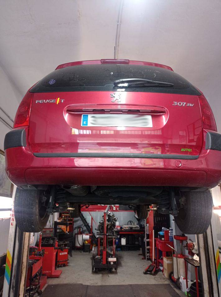 Cambio Motor De Arranque Peugeot 307 SW Trasera