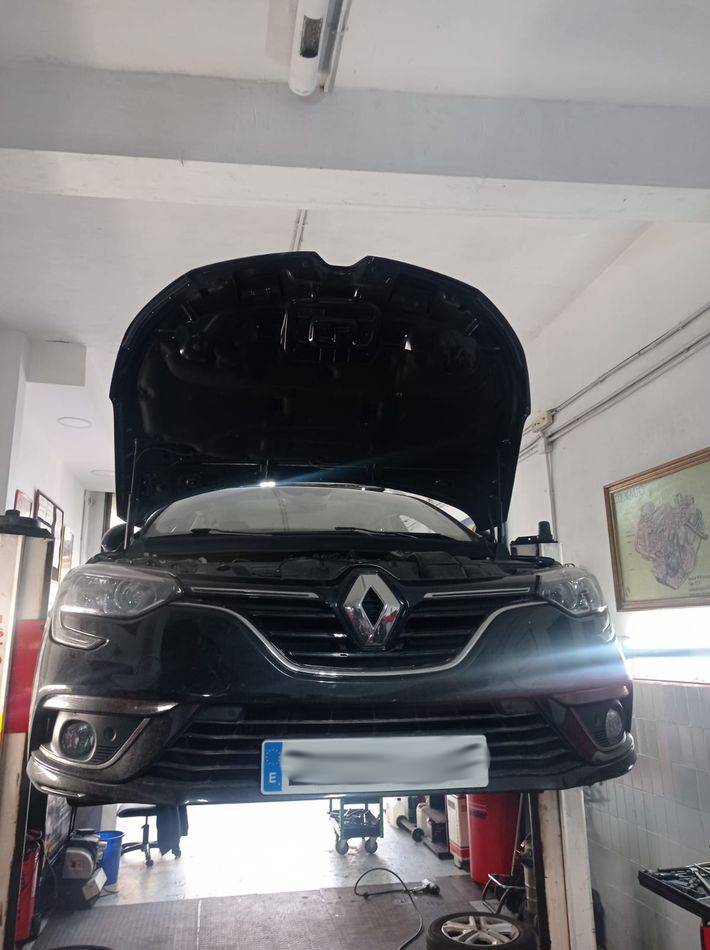 Frontal Megane II Limpieza Frenos