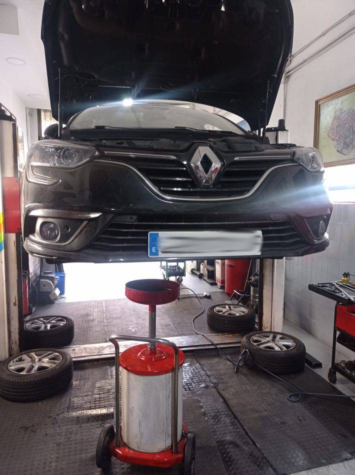 Revision Megane II Limpieza Frenos