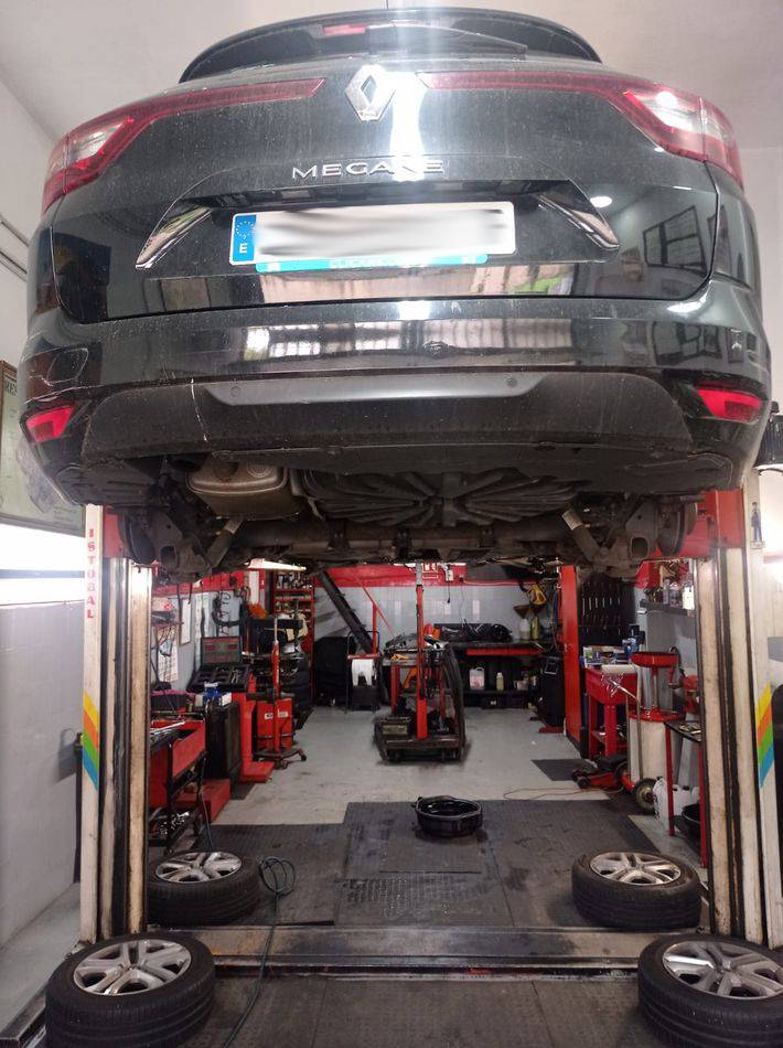 Trasera Megane II Limpieza Frenos