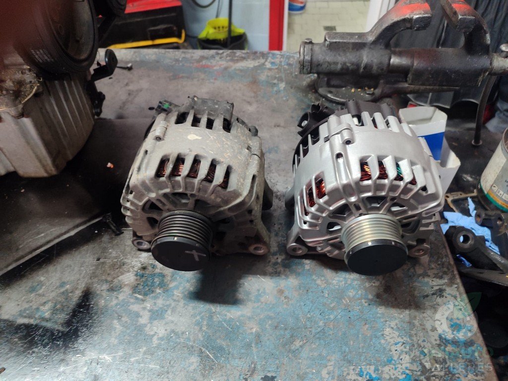 Alternador Nuevo Viejo Peugeot Expert