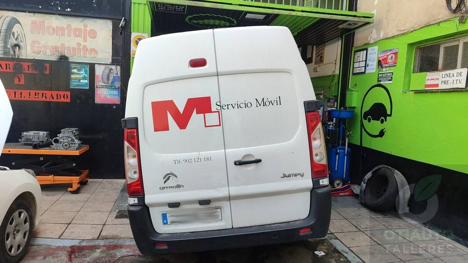 Trasera Citroen Jumpy 2016