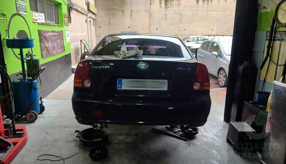 Trasera Hyundai Accent 2005