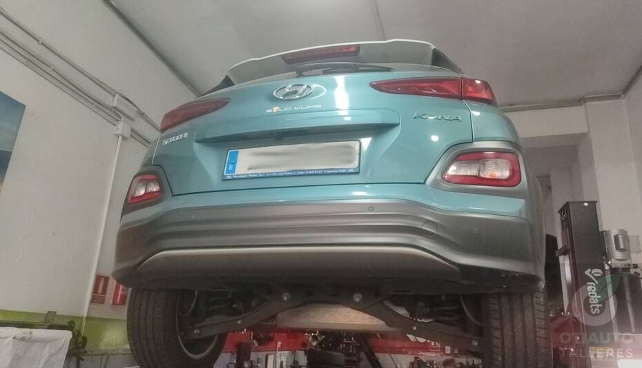 Trasera Hyundai Kona Ev 2018